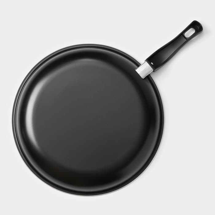 Набор сковородок «Жаклин», набор 3 шт.: 20/25/30×4 см, антипригарное покрытие, углеродистая сталь, чёрные