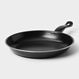 Набор сковородок «Жаклин», набор 3 шт.: 20/25/30×4 см, антипригарное покрытие, углеродистая сталь, чёрные