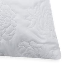Подушка «Роза», 50×70 см, белая, полиэфирное волокно