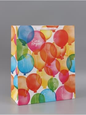 Пакет подарочный ламинированный, упаковка Good day, XL 40×49×19 см
