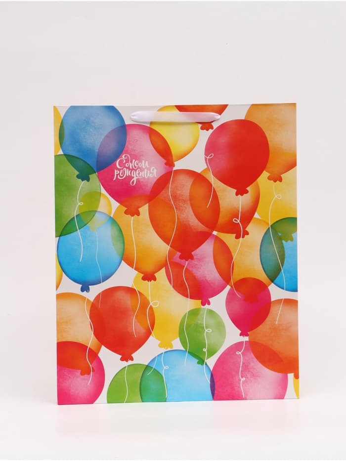 Пакет подарочный ламинированный, упаковка Good day, XL 40×49×19 см