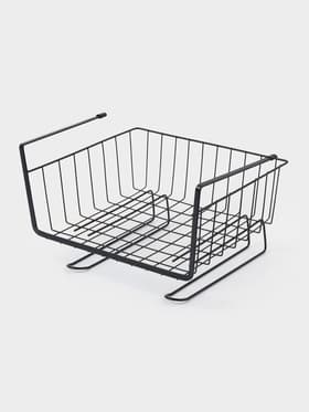 Корзина подвесная Доляна «Лофт», 28.5×24×17.5 см, чёрная