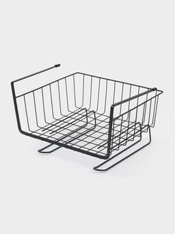 Корзина подвесная Доляна «Лофт», 28.5×24×17.5 см, чёрная