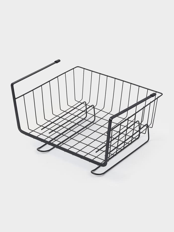 Корзина подвесная Доляна «Лофт», 28.5×24×17.5 см, чёрная