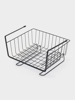 Корзина подвесная Доляна «Лофт», 28.5×24×17.5 см, чёрная