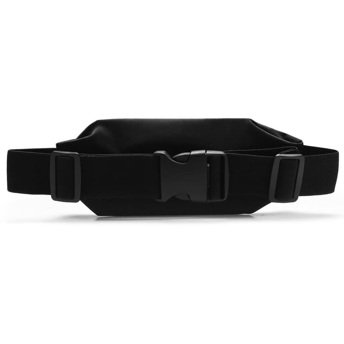 Сумка спортивная на пояс для телефона ONLYTOP, 23 см, чёрная