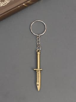 Металлический брелок для ключей на кольце «Штык», 6×1.2 см
