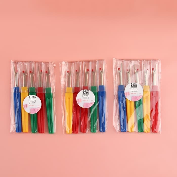 Вспарыватели с колпачком, 12 см, 5 шт., цвет разноцветный