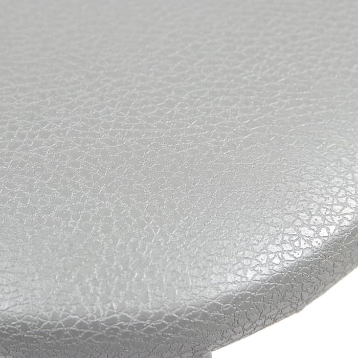 Стул для кухни «Клик Мебель. Венский Мягкий», искусственная кожа, цвет серебристый металлик/металлик