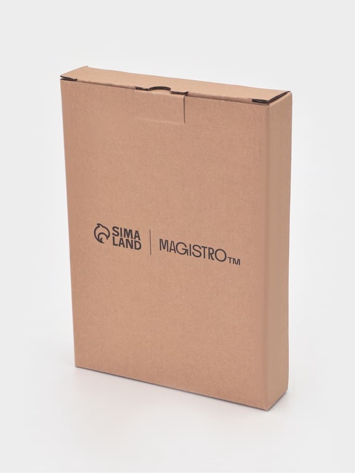 Блюдо из для подачи Magistro «Сковорода-гриль», 23×16×3 см, жаропрочная керамика, чёрное