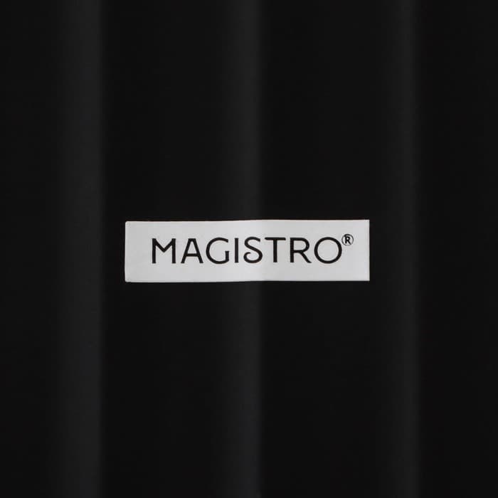 Блюдо из для подачи Magistro «Сковорода-гриль», 23×16×3 см, жаропрочная керамика, чёрное