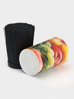 Подставка для ножей с наполнителем «Фрукты», 14×9 см