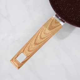 Сковорода Magistro Natural. Brown, d=20 см, h=4.5 см, ручка софт тач, антипригарное покрытие, индукция, кованый алюминий, коричневая