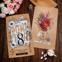 Полотенце кухонное « С 8 марта» 34×60 см