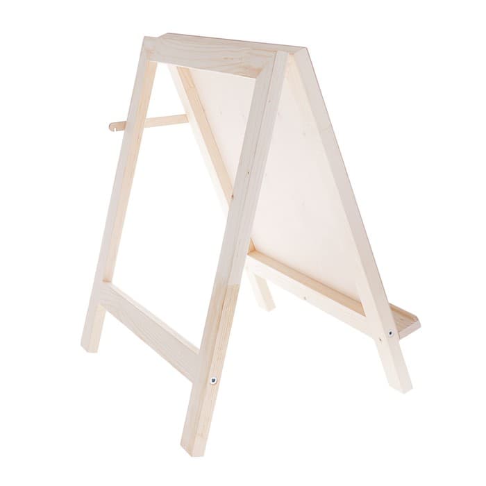 Мольберт настольный «Хлопушка», 500×450×300 мм, односторонний, неокрашенное дерево, Calligrata
