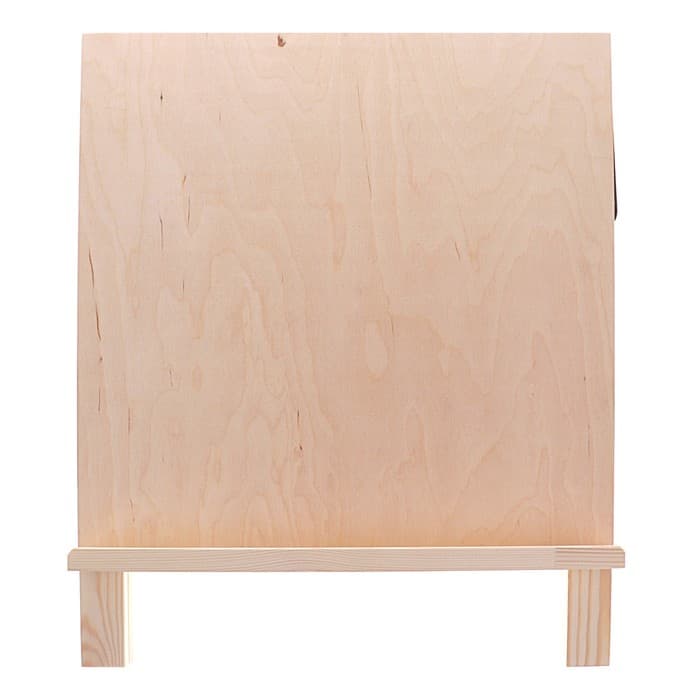 Мольберт настольный «Хлопушка», 500×450×300 мм, односторонний, неокрашенное дерево, Calligrata