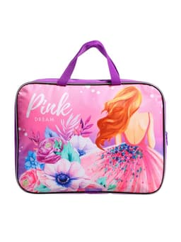 Папка для труда, А4, текстильная, 35×27×7 см, Pink Dream