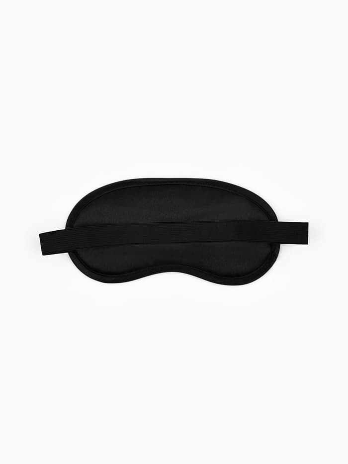 Маска для сна «Перезагрузка», 19.2×9.4 см, чёрная