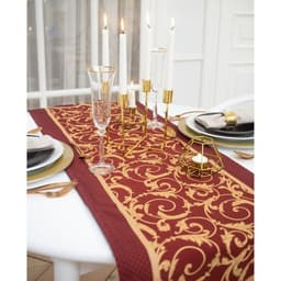 Дорожка на стол «Королевский узор» 40×146 см