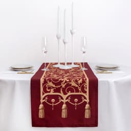 Дорожка на стол «Королевский узор» 40×146 см