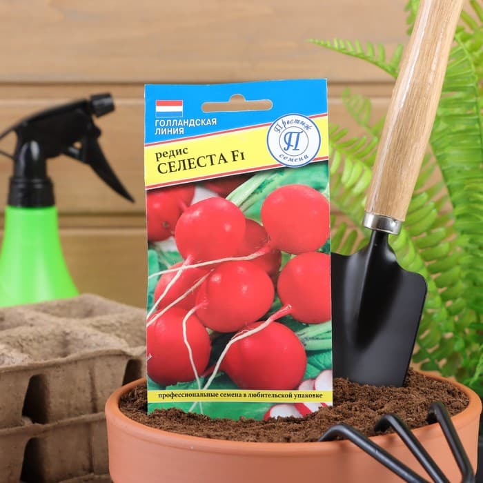 Семена Редис «Селеста» F1, 1 г, «Престиж семена»