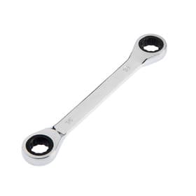 Ключ накидной трещоточный ТУНДРА, CrV, полированный, 72 зуба, 14×15 мм