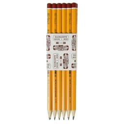 Карандаш чернографитный Koh-I-Noor 1770. BLACK SUN, 2B, шестигранный, деревянный, жёлтый корпус