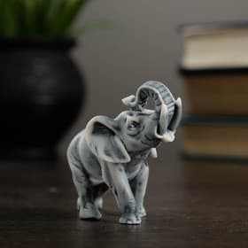 Фигурка «Слоник малый», мраморная крошка, 5.7 см