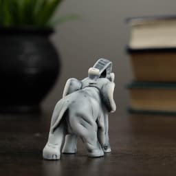 Фигурка «Слоник малый», мраморная крошка, 5.7 см