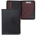 Папка деловая Calligrata «Люкс», искусственная кожа, 360×260×30 мм, металлический прижим, коричневая