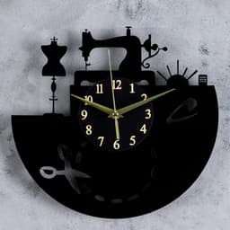 Часы настенные интерьерные «Покрой», дискретный ход, 30×30 см, от батарейки 1×АА