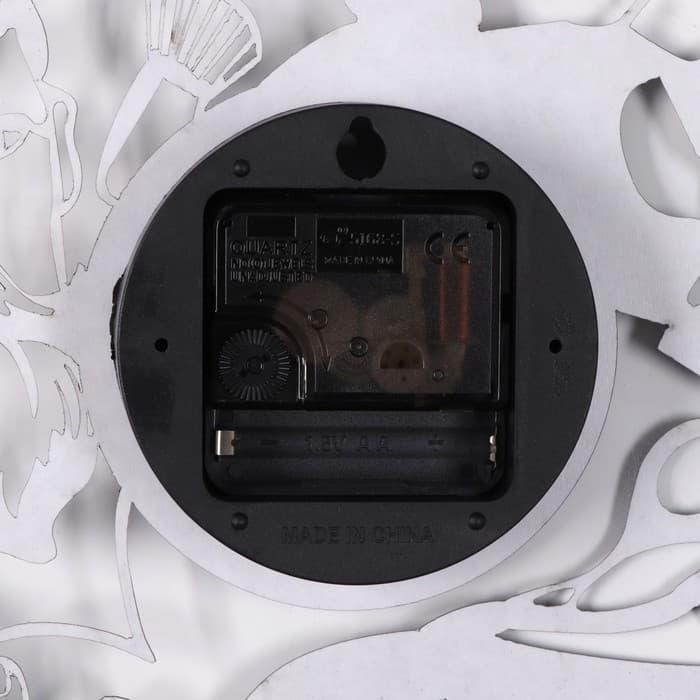 Часы настенные интерьерные «Барбершоп», бесшумные, плавный ход, 30×30 см, от батарейки 1×АА