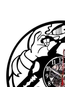 Часы настенные интерьерные «Барбершоп», бесшумные, плавный ход, 30×30 см, от батарейки 1×АА