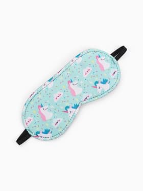 Маска для сна «Единороги», 19.5×8.5 см, резинка одинарная, рисунок МИКС