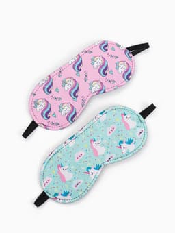 Маска для сна «Единороги», 19.5×8.5 см, резинка одинарная, рисунок МИКС