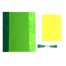 Набор для создания корзинки на пасху из фетра «Лужайка»