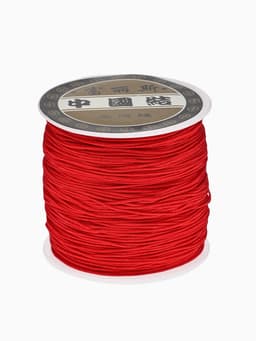 Шнур «Шамбала» длина 100 м, d=1 мм, ярко-красный