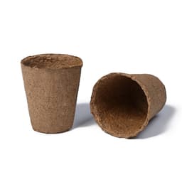 Горшок для рассады, 100 мл, d=6 см, h=6.5 см, торф, Greengo