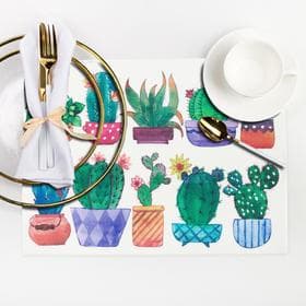 Салфетка на стол «Кактусы» 29×40 см