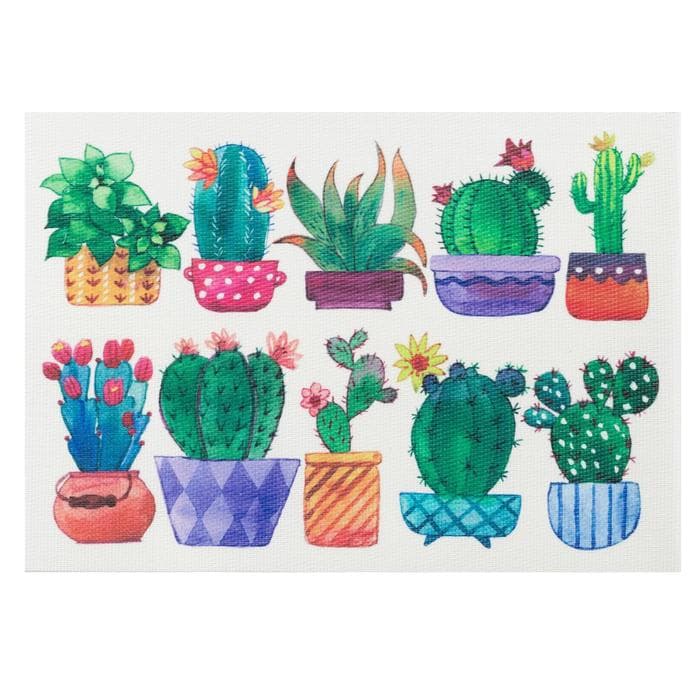 Салфетка на стол «Кактусы» 29×40 см