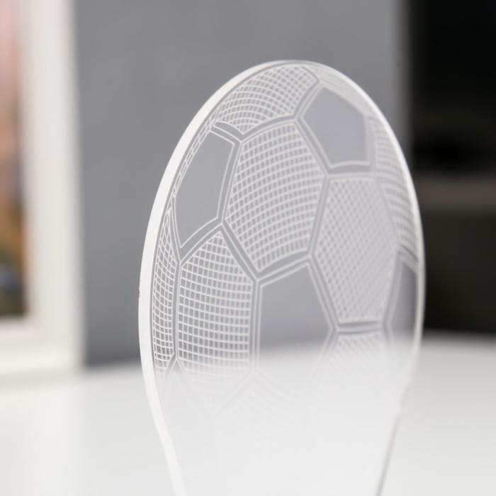 Светильник «Футбольный мяч» LED RGB от сети 9.5×12.5×16 см