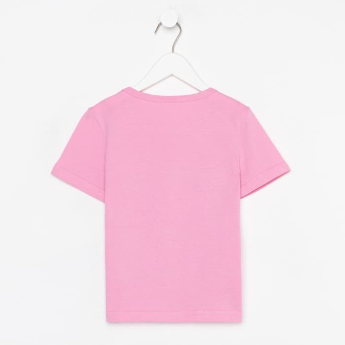 Футболка для девочки KAFTAN «Мари», розовая, размер 30 (98-104 см)