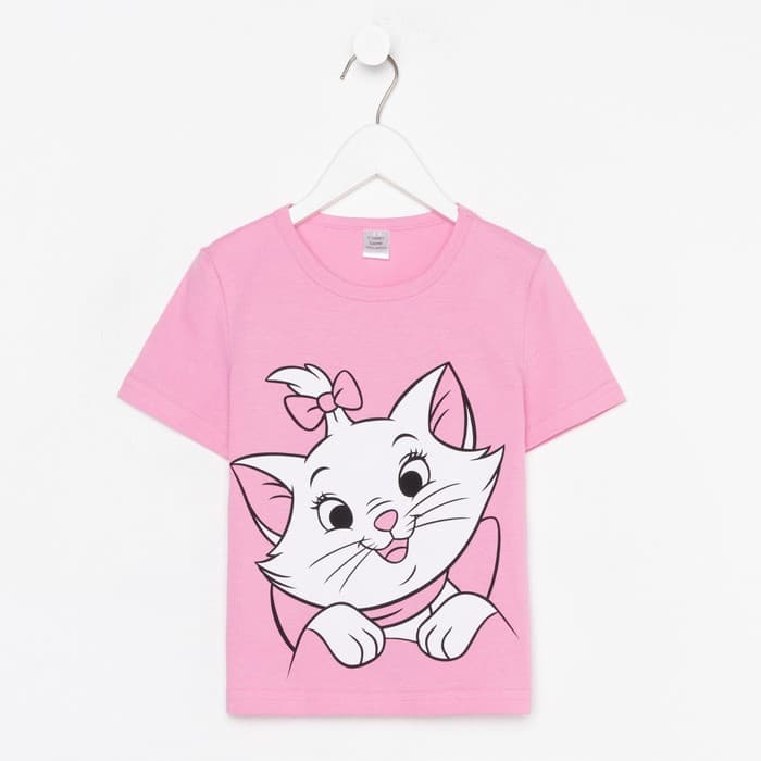 Футболка для девочки KAFTAN «Мари», розовая, размер 30 (98-104 см)