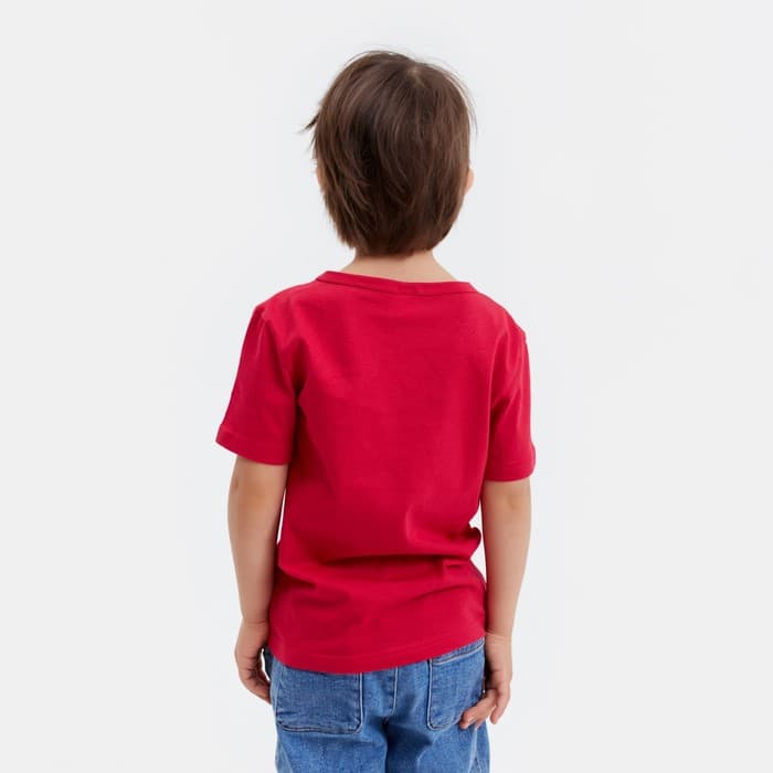 Футболка детская MARVEL Spider man, рост 110-116 (32), красная