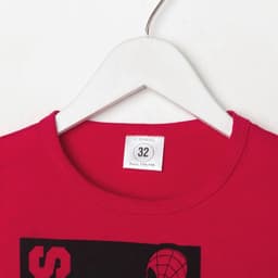 Футболка детская MARVEL Spider man, рост 110-116 (32), красная