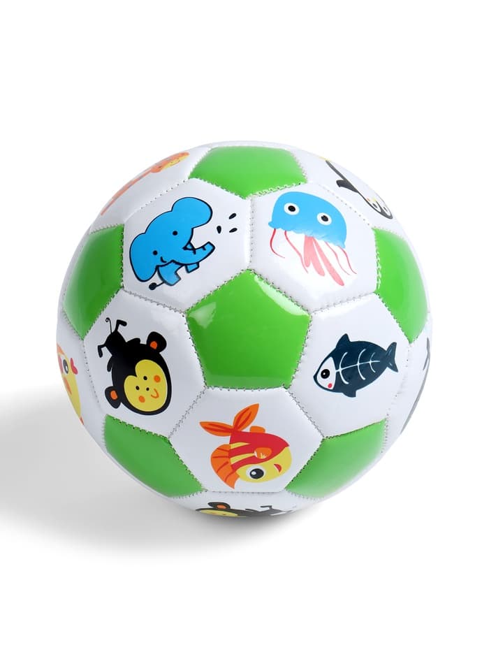 Футбольный мяч, машинная сшивка, 32 панели, р. 2, EVA, цвета МИКС