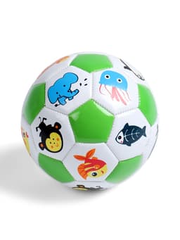 Футбольный мяч, машинная сшивка, 32 панели, р. 2, EVA, цвета МИКС