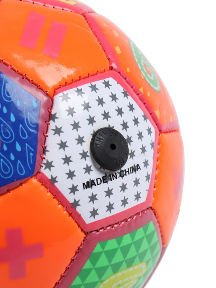Футбольный мяч, машинная сшивка, 32 панели, р. 2, EVA, цвета МИКС