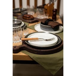 Вилка столовая «Эко стейк», h=19.5 см, толщина 1.5 мм, нержавеющая сталь