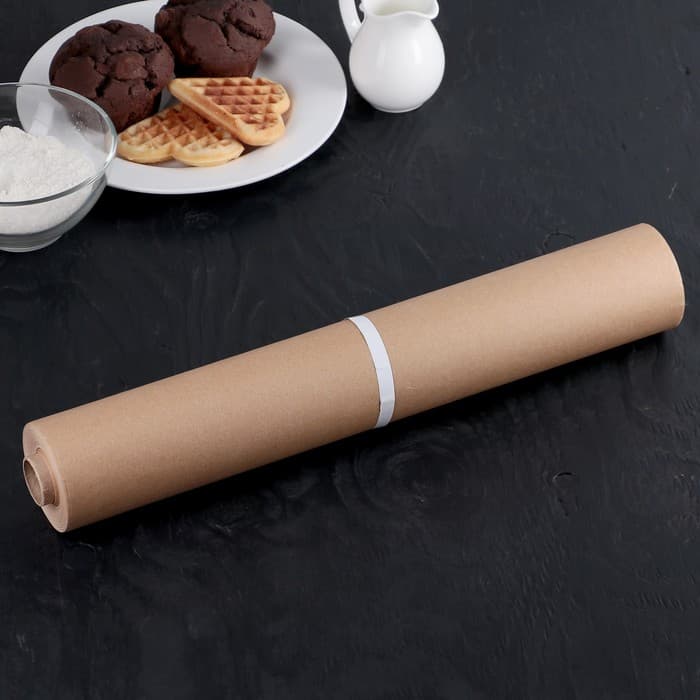 Бумага для выпечки силиконизированная Nordic EB Golden, 38 см×50 м, пергамент, коричневая